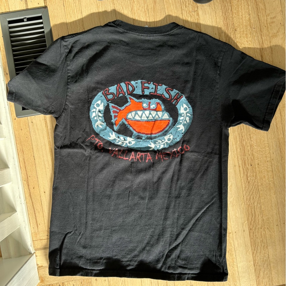 "Bad Fish" Puerto Vallarta Mexico destination tee